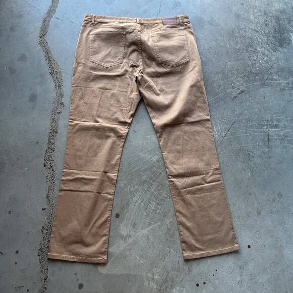 Pendleton Woolen Mills Jeans Men's 42x34 Khaki Straight Leg Flat Front Pants - Picture 12 of 15